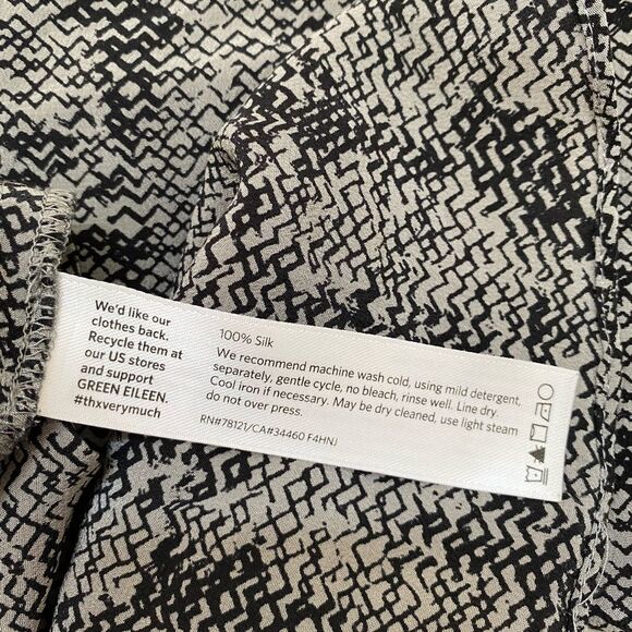 Eileen Fisher 100% silk Crepe de Chine tank top - Picture 6 of 6